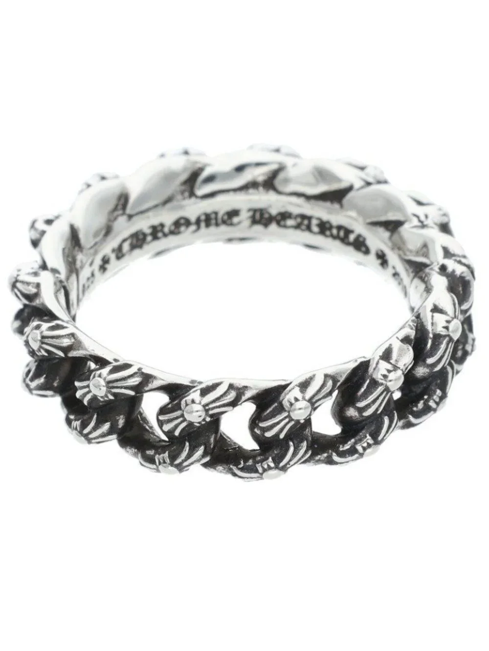 Chrome Hearts Fancy Extra Small Silver Ring